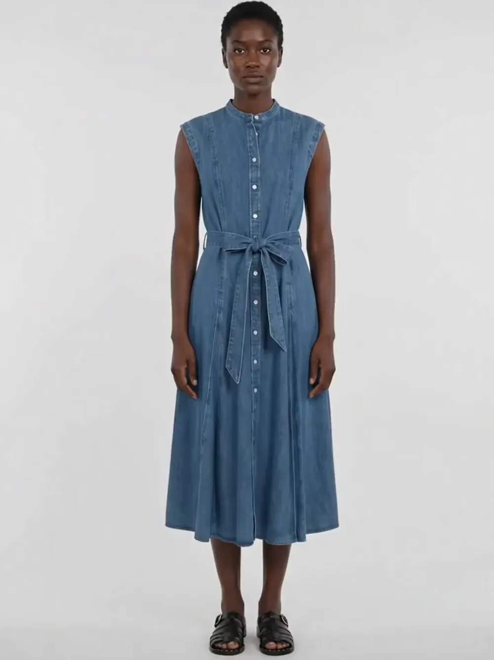 addison denim dress Hunter Bell Women's – Saint Bernard Size:US14 summer events friendsfamily Women's Plus Size Denim